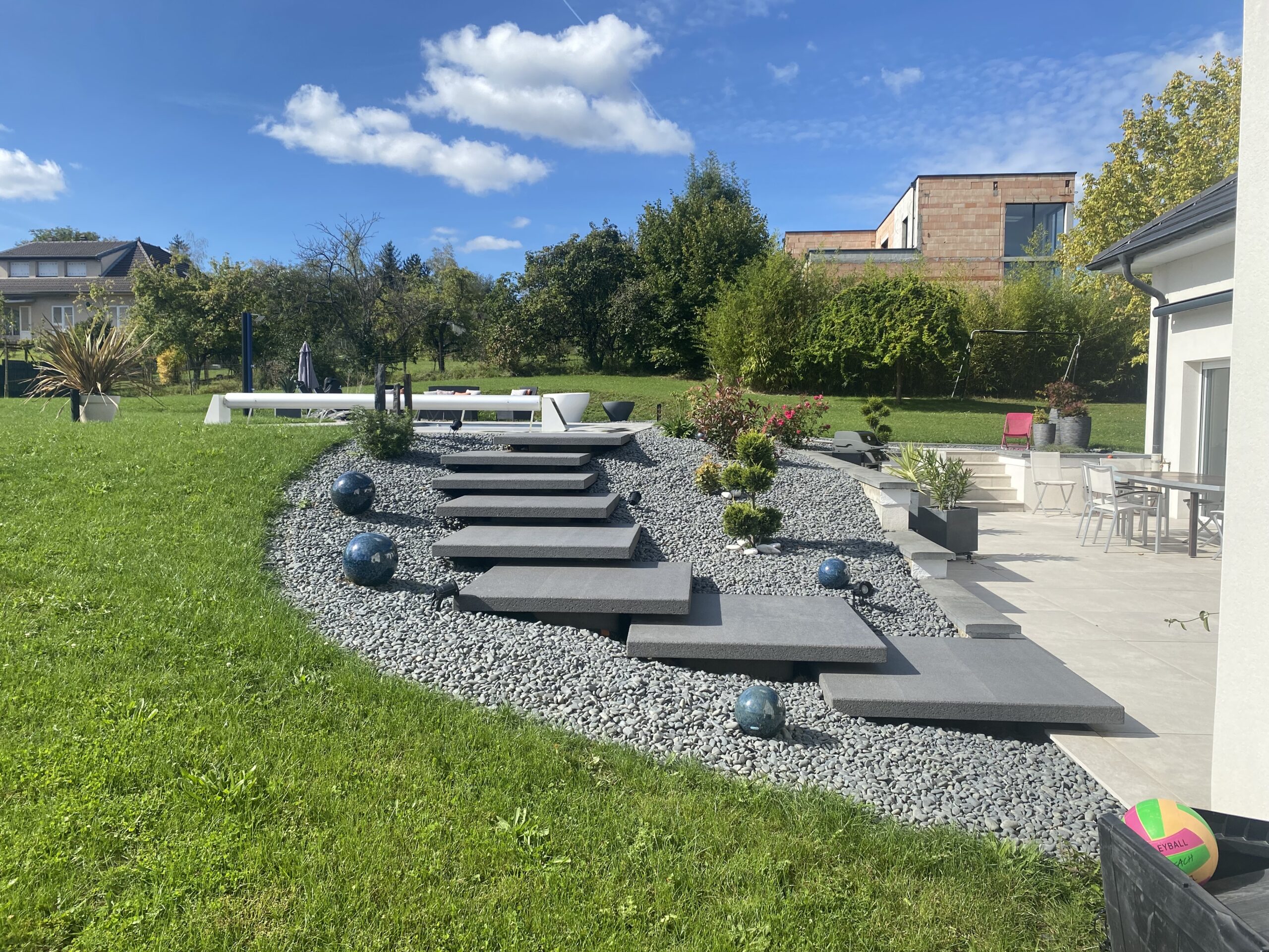 Rénovation de piscine en béton dans les Vosges